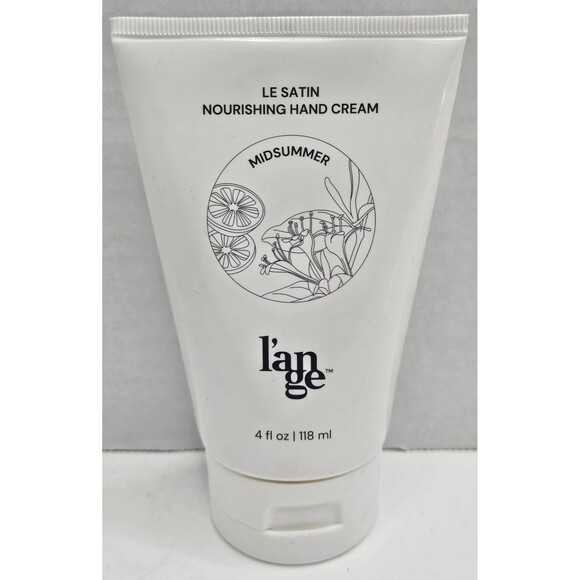 L'ange Lange Le Satin Midsummer Nourishing Hand Cream 4oz 118ml New - Picture 1 of 2